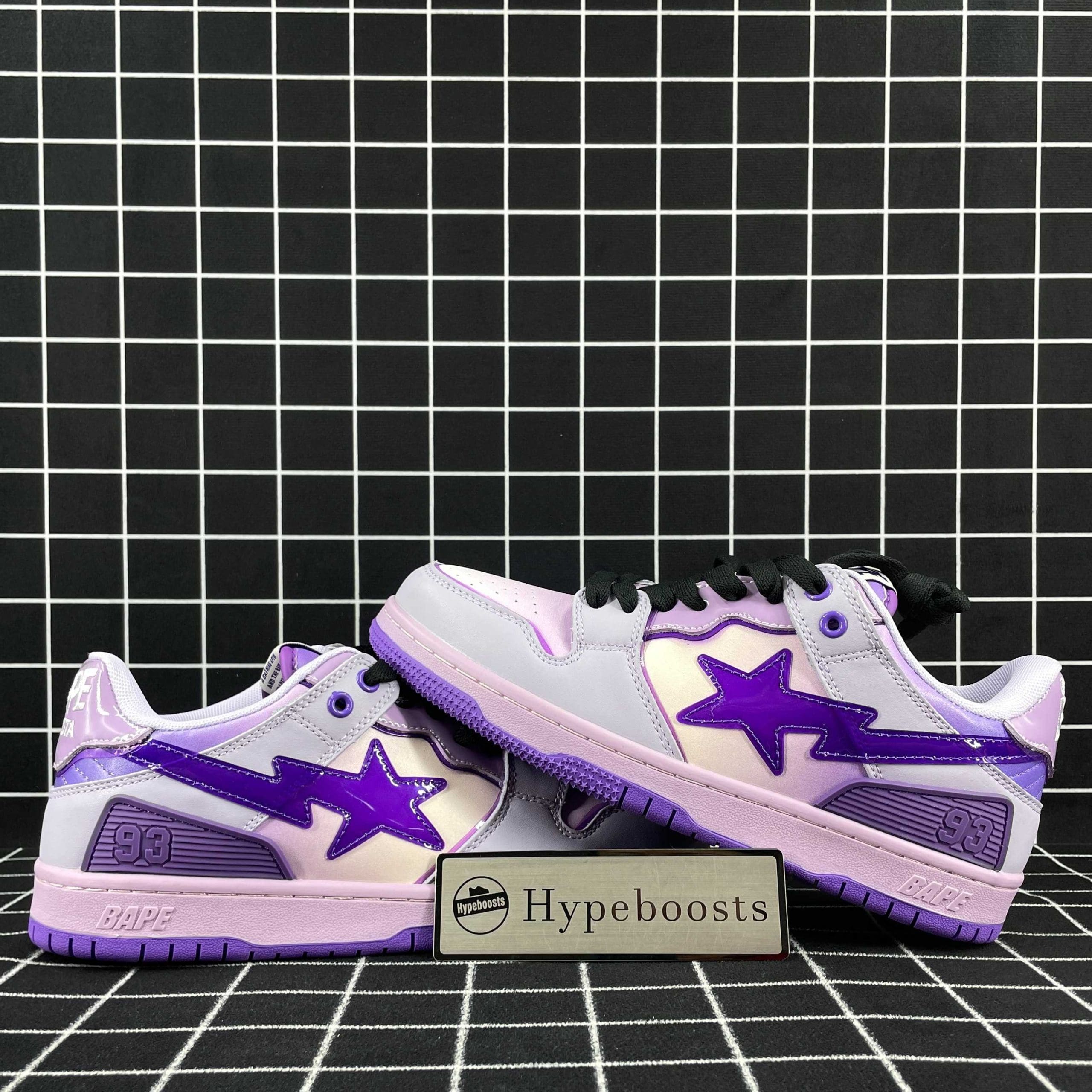 A Bathing Ape Bape SK8 Sta Purple