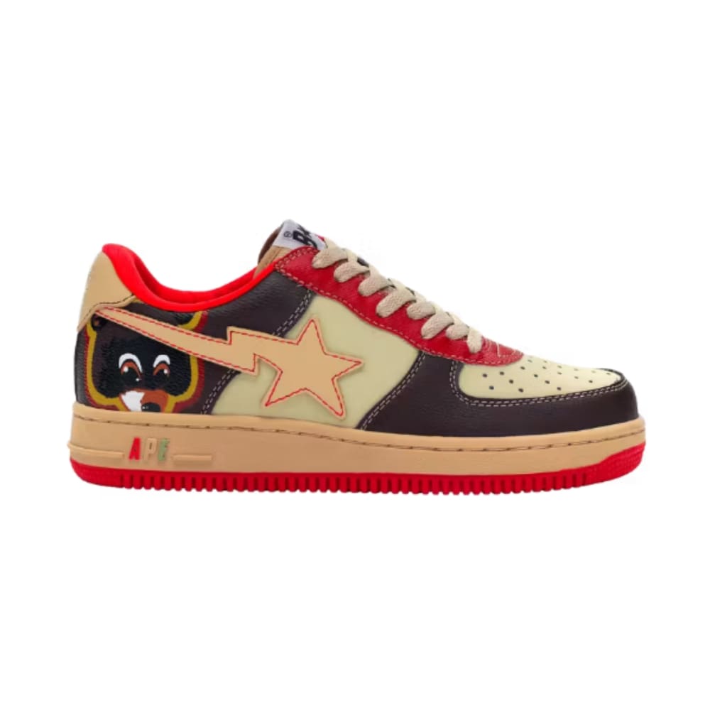 A Bathing Ape Bape Sta Low Kanye West College Dropout Replica