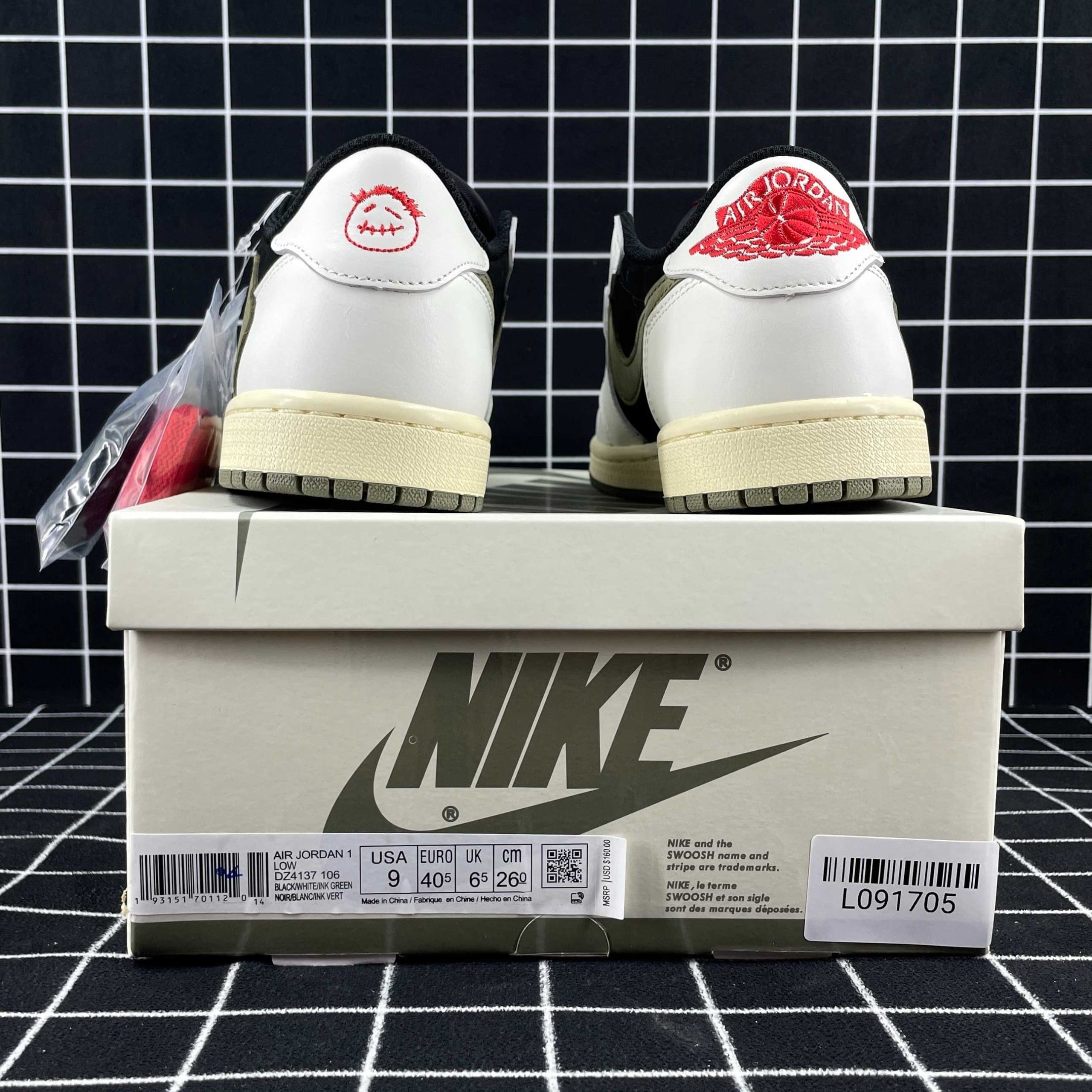 Jordan 1 Retro Low OG SP Travis Scott Olive Replica