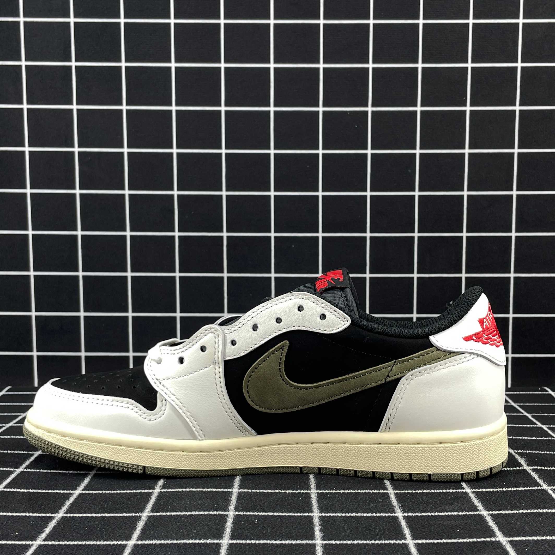 Jordan 1 Retro Low OG SP Travis Scott Olive Replica