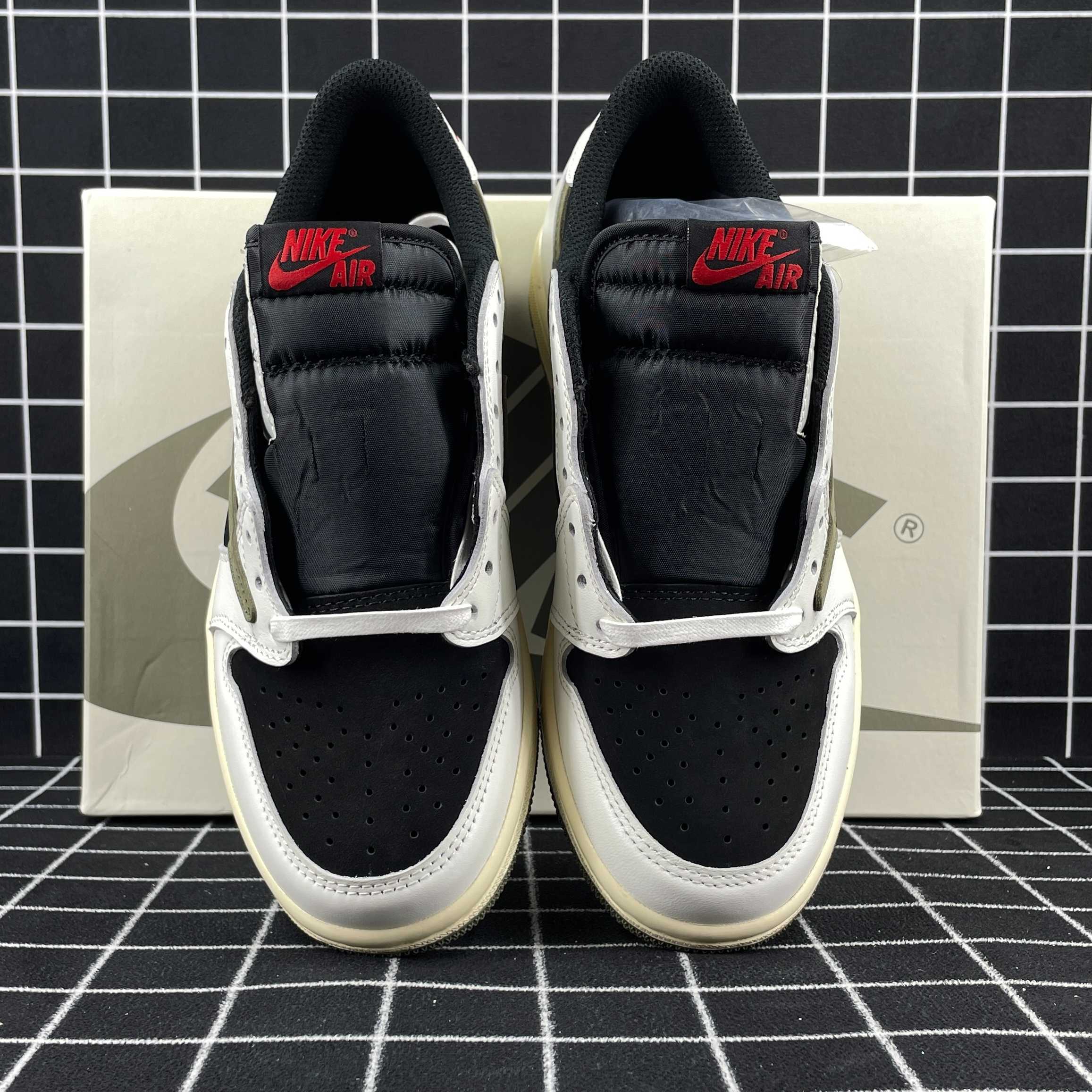 Jordan 1 Retro Low OG SP Travis Scott Olive Replica