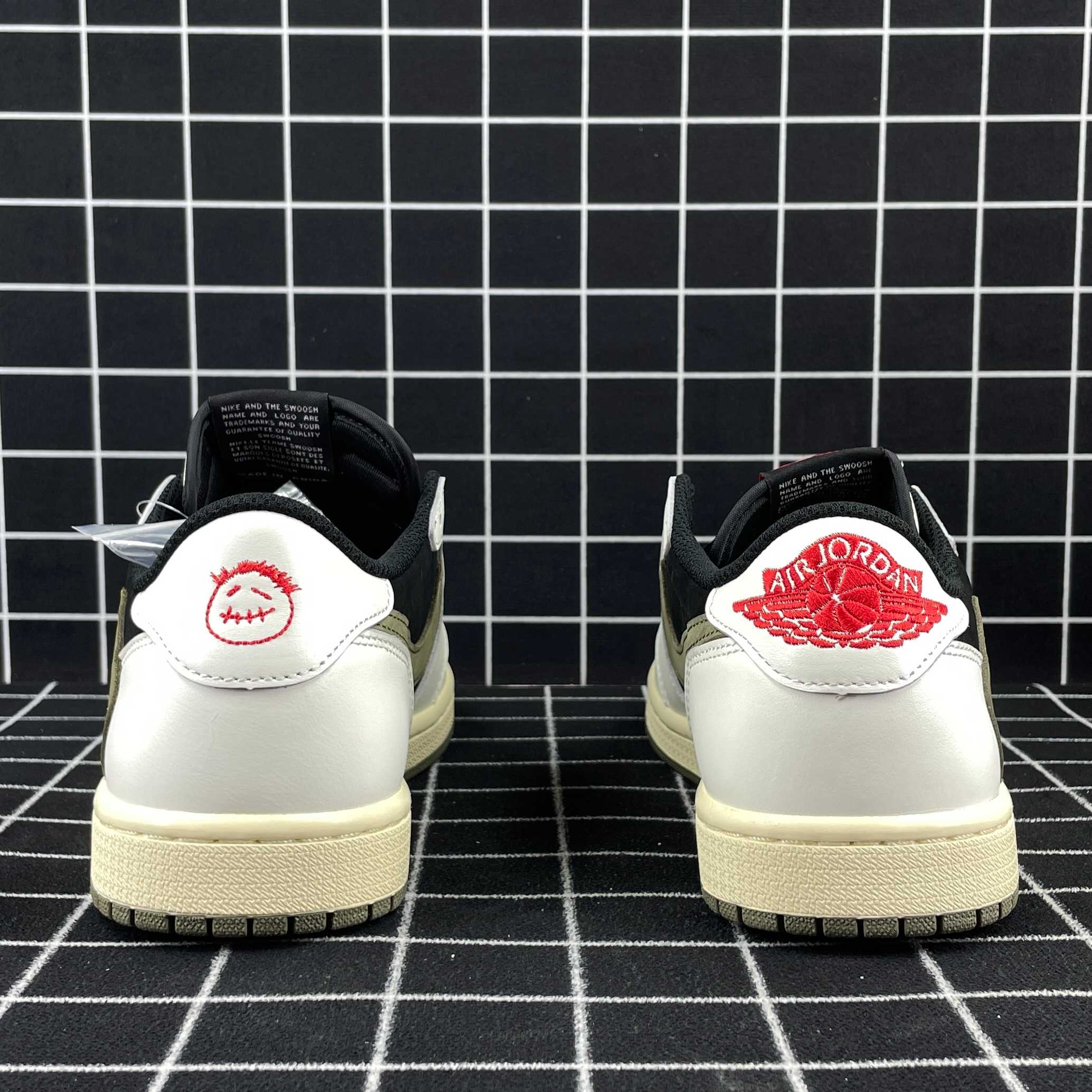 Jordan 1 Retro Low OG SP Travis Scott Olive Replica