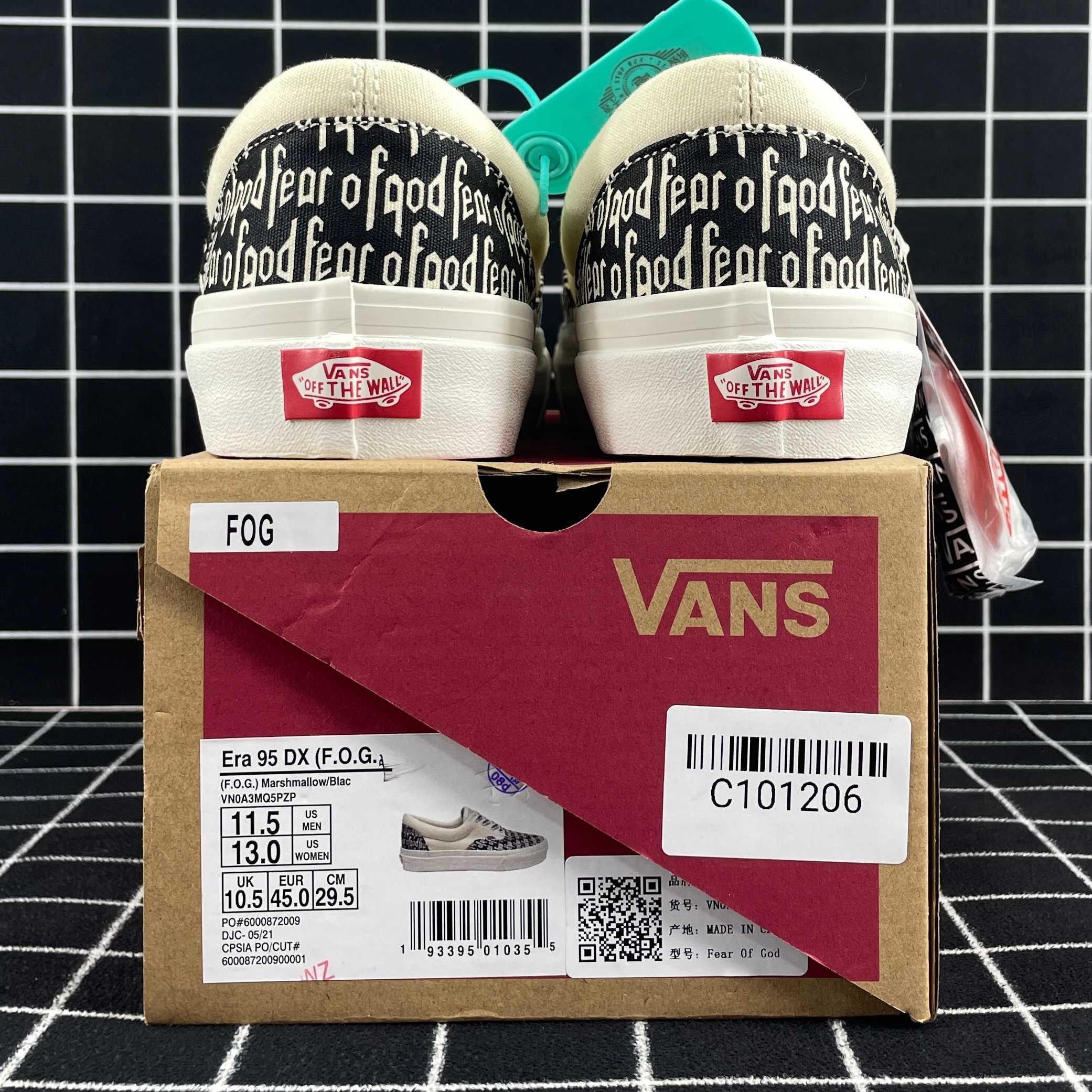 Fear Of God X Era 95 DX Collection 2 White Replica