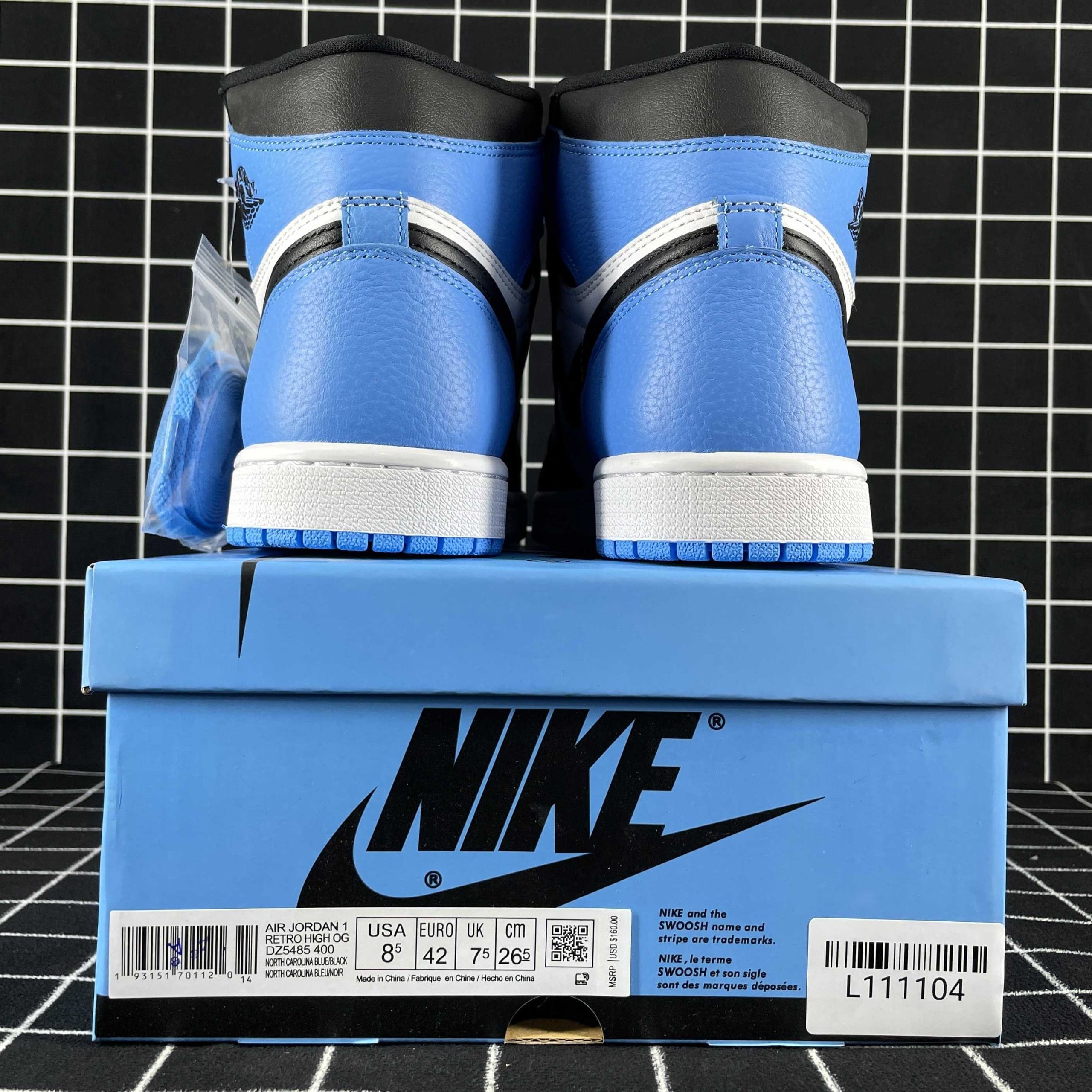 Jordan 1 Retro High OG UNC Toe Replica