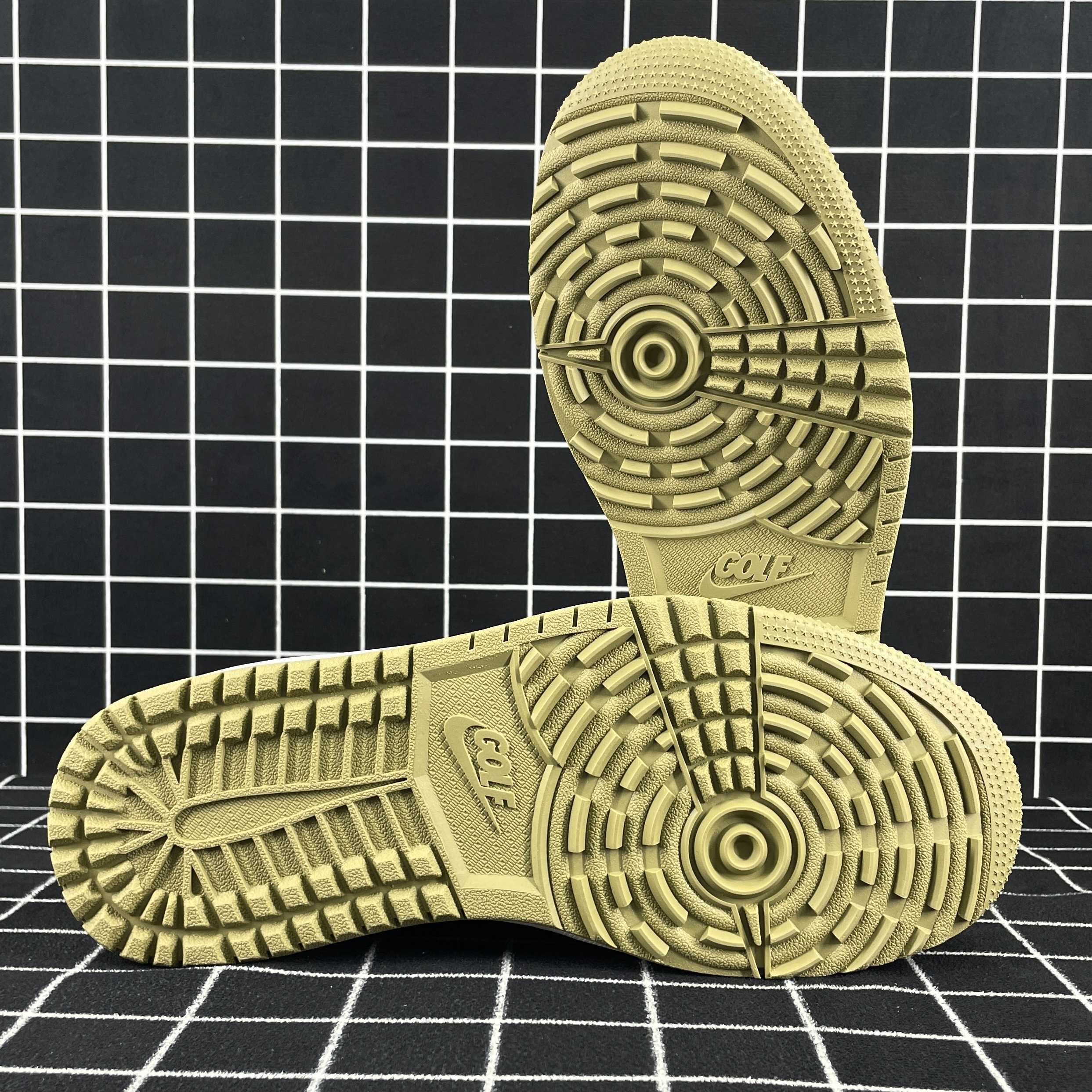 Jordan 1 Retro Low Golf Travis Scott Neutral Olive Replica