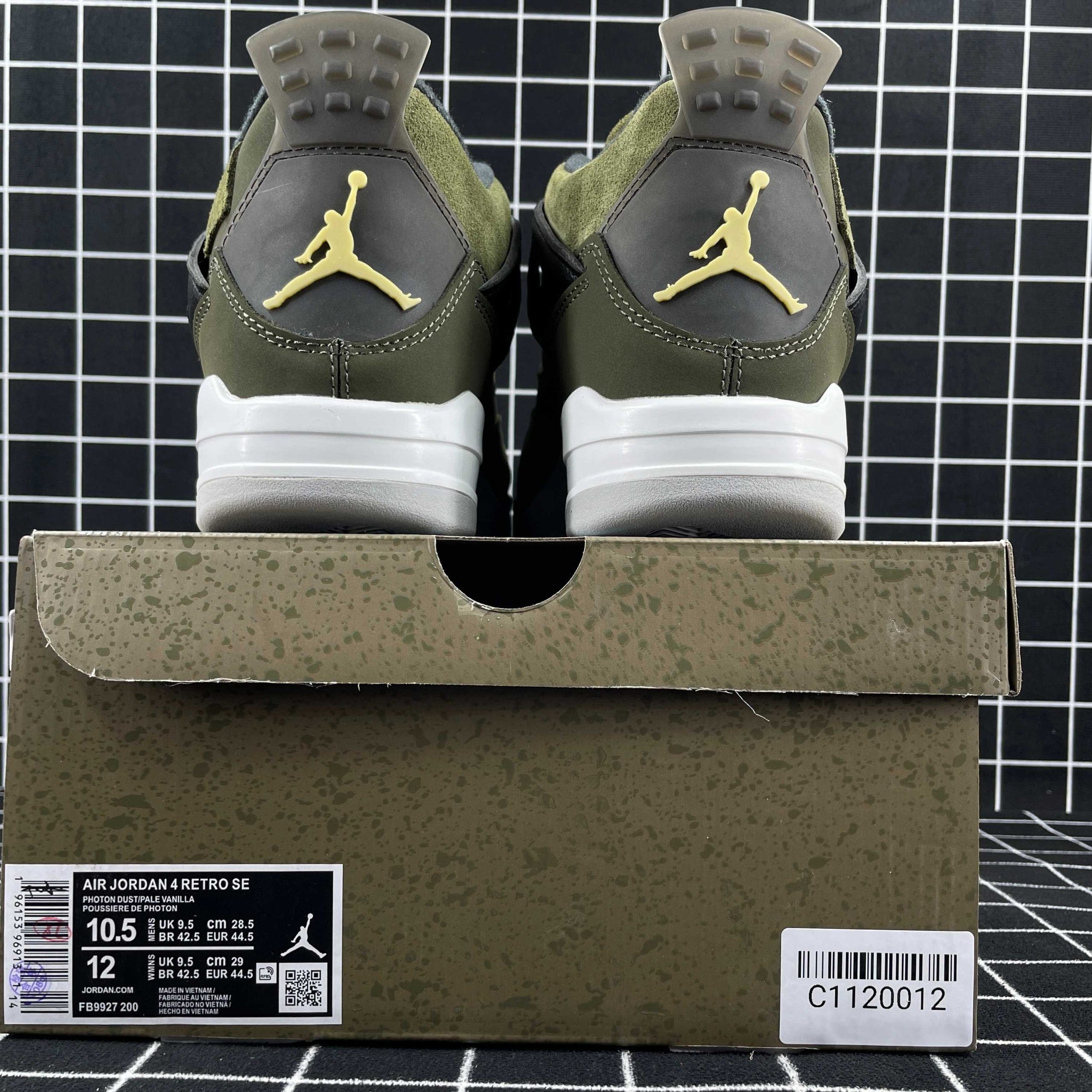 Jordan 4 Retro SE Craft Medium Olive Replica