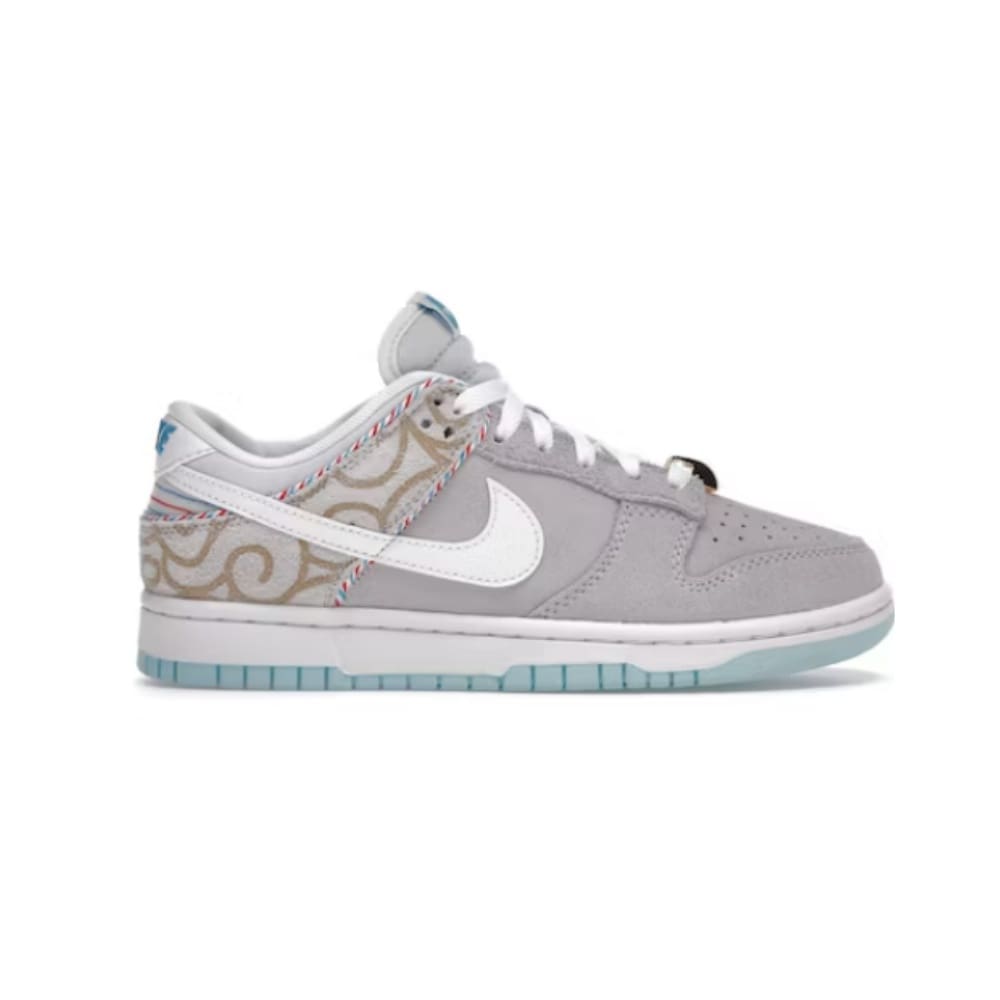 Nike Dunk Low SE Barber Shop Grey Replica