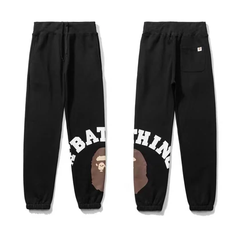 2023 APE Camo Print Long Pants Unisex Cotton Fleece Spring Autumn Casual