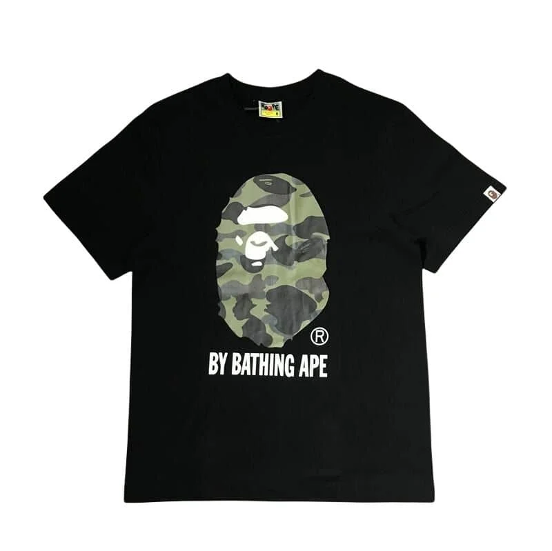 2023 APE Purple Camo Giant Ape Print Cotton Summer T to Shirt Unisex