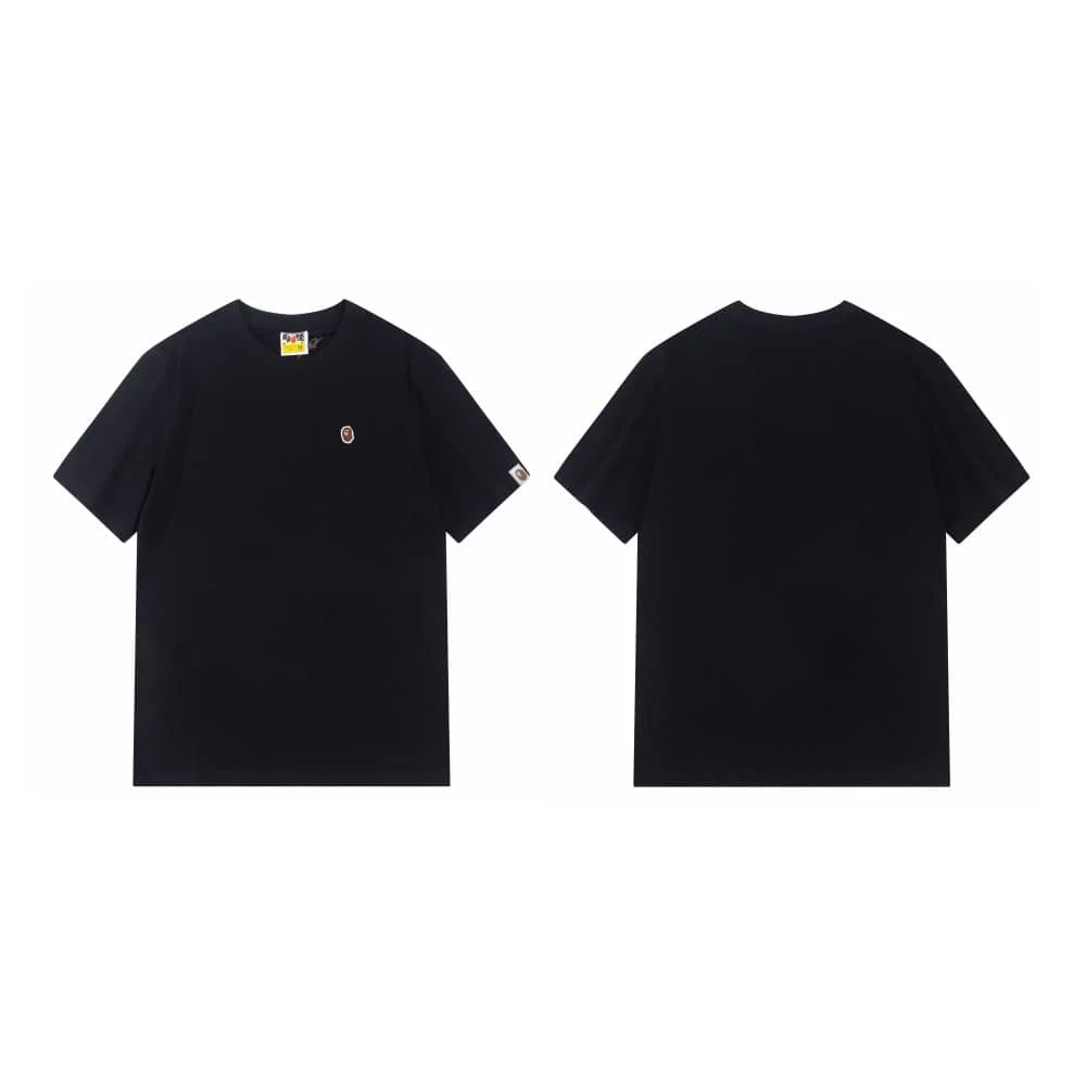 2023 Summer New APE Embroidered Small Ape Logo T to Shirt Cotton Unisex