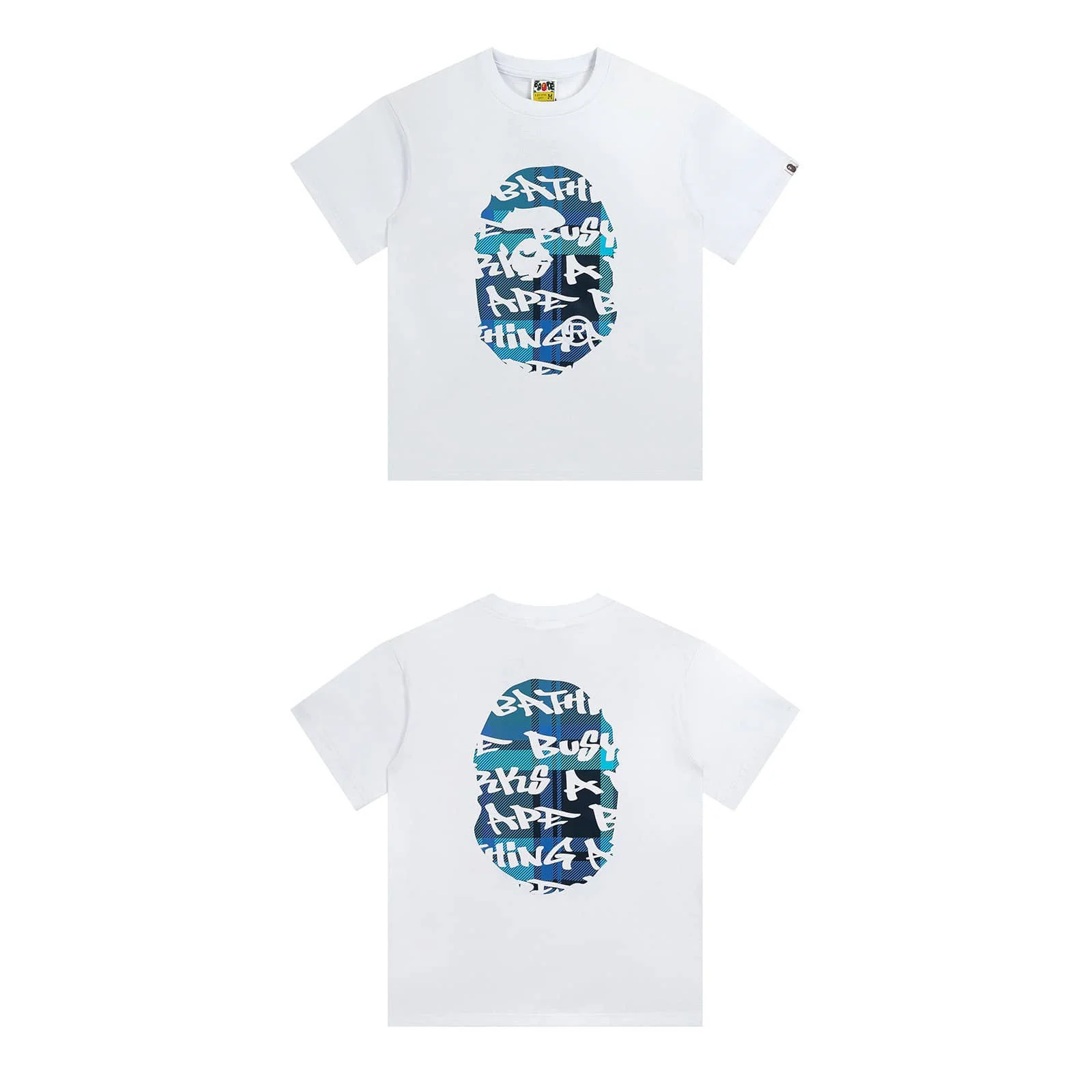 APE Camo Ape Head Print Cotton Casual Fashion T to Shirt Unisex Style 10