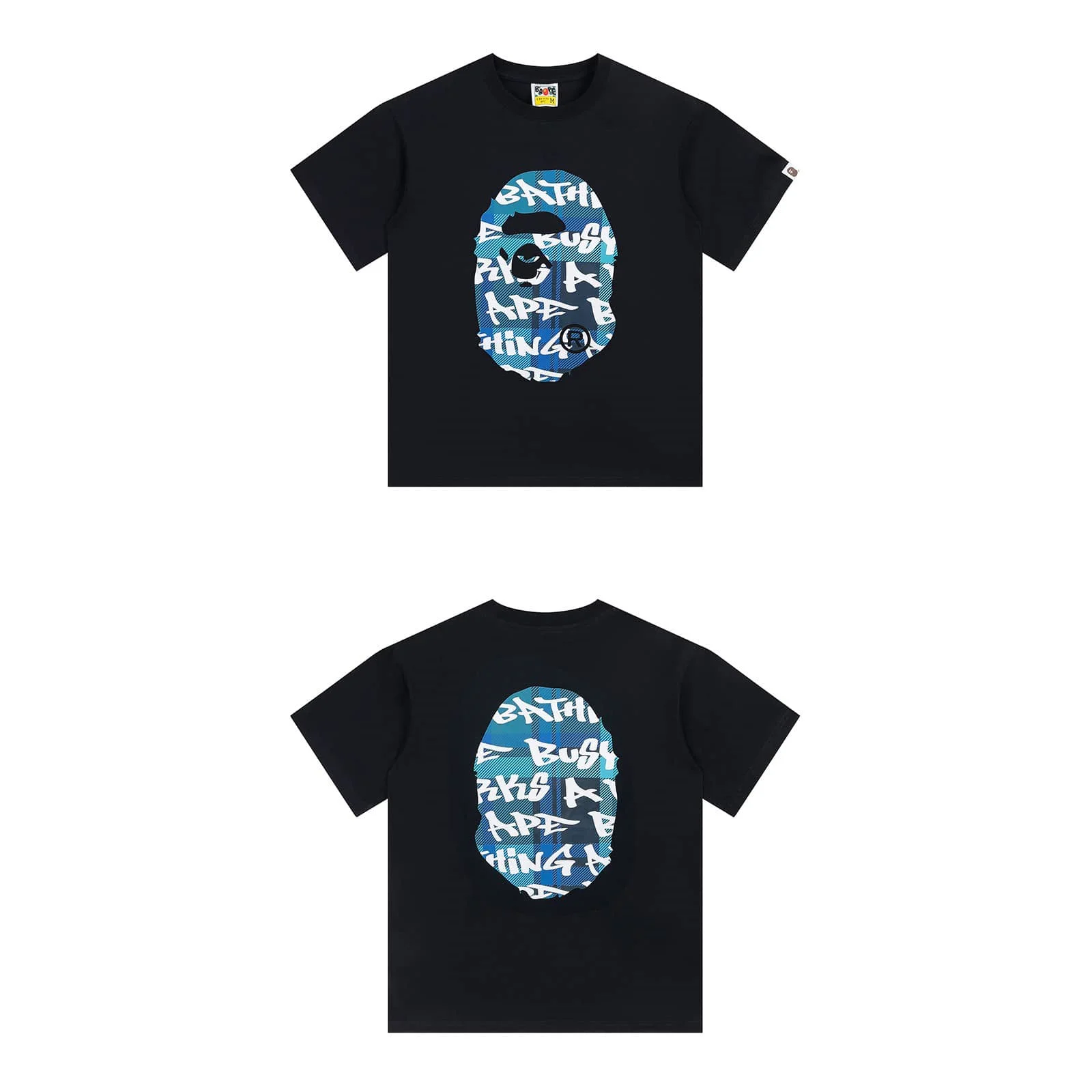 APE Camo Ape Head Print Cotton Casual Fashion T to Shirt Unisex Style 101