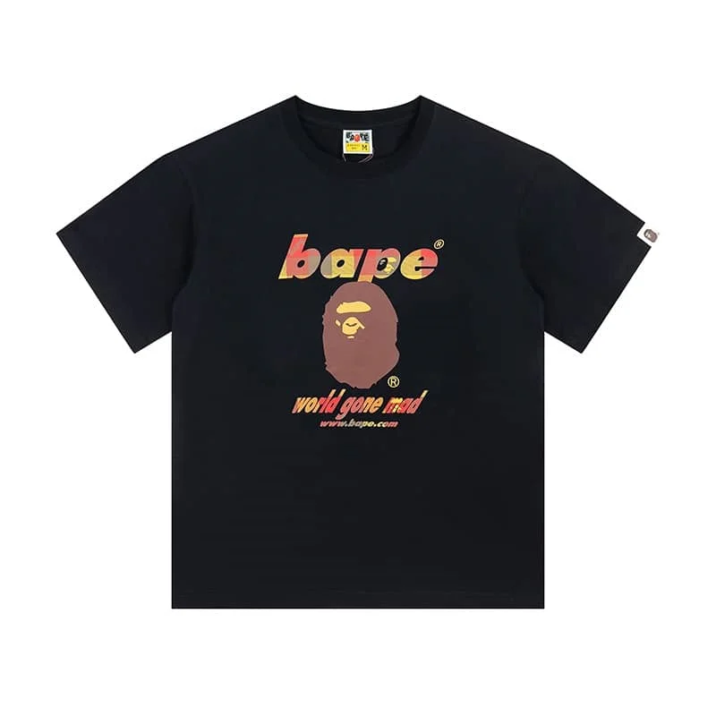 APE Camo Ape Head Print Cotton Casual Fashion T to Shirt Unisex Style 23