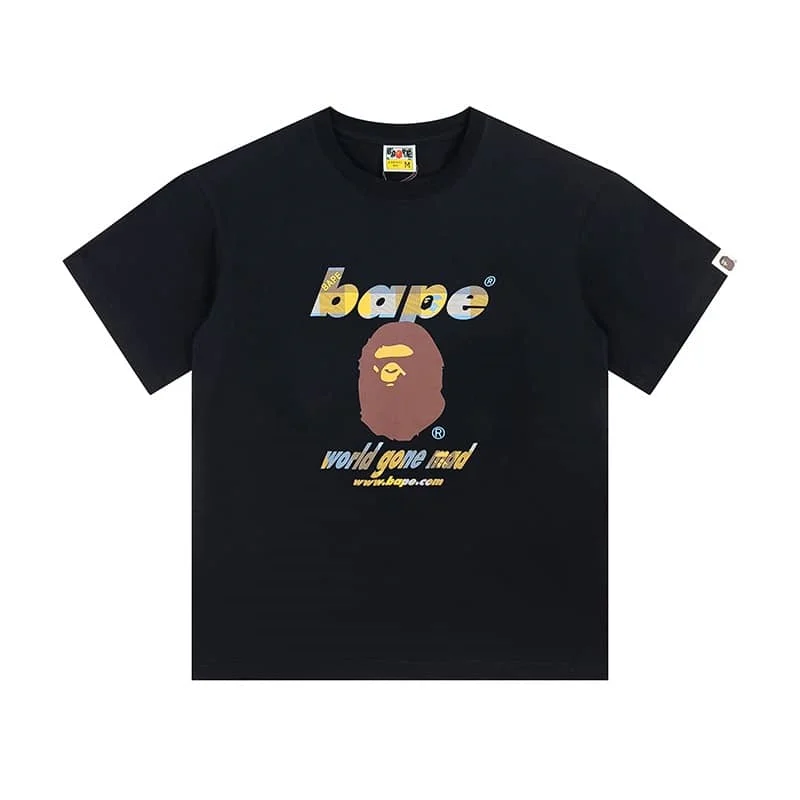 APE Camo Ape Head Print Cotton Casual Fashion T to Shirt Unisex Style 25