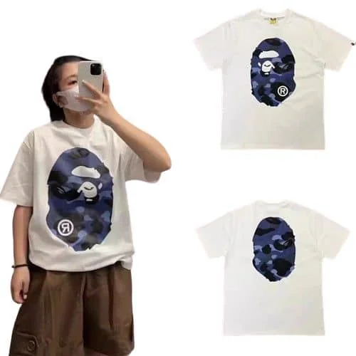 APE Camo Ape Head Print Cotton Casual Fashion T to Shirt Unisex Style 3