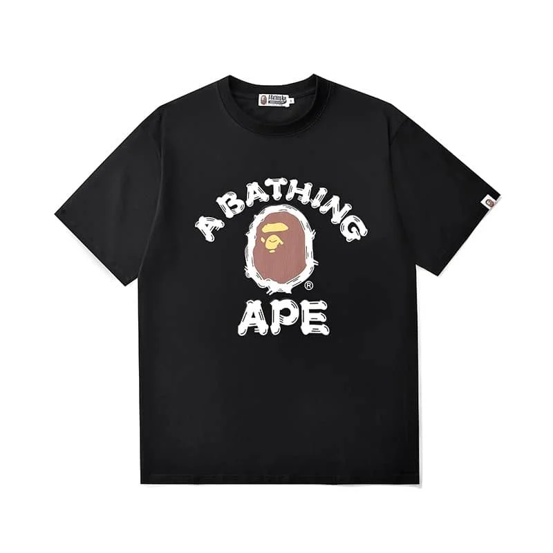 APE Camo Ape Head Print Cotton Casual Fashion T to Shirt Unisex Style 46