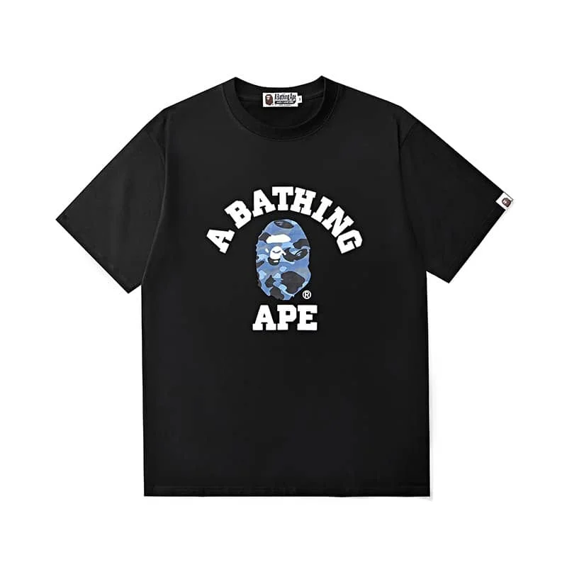 APE Camo Ape Head Print Cotton Casual Fashion T to Shirt Unisex Style 64