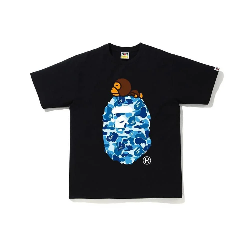 APE Camo Ape Head Print Cotton Casual Fashion T to Shirt Unisex Style 89