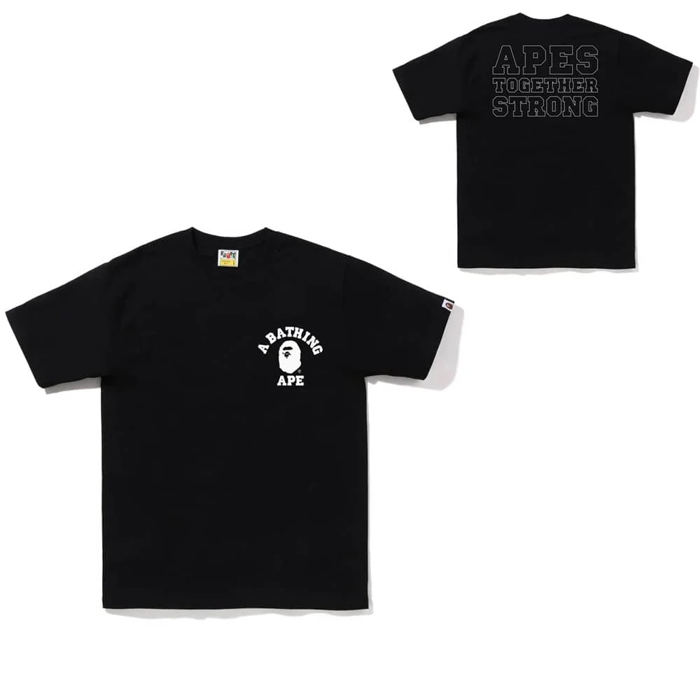 APE Large Ape Print Cotton Youth Fashion T to Shirt Unisex Style 1