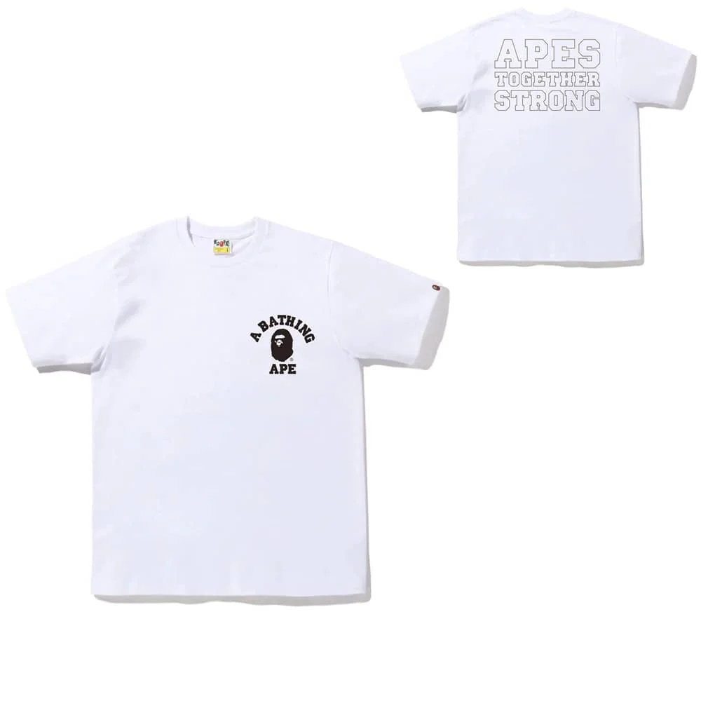 APE Large Ape Print Cotton Youth Fashion T to Shirt Unisex Style 2