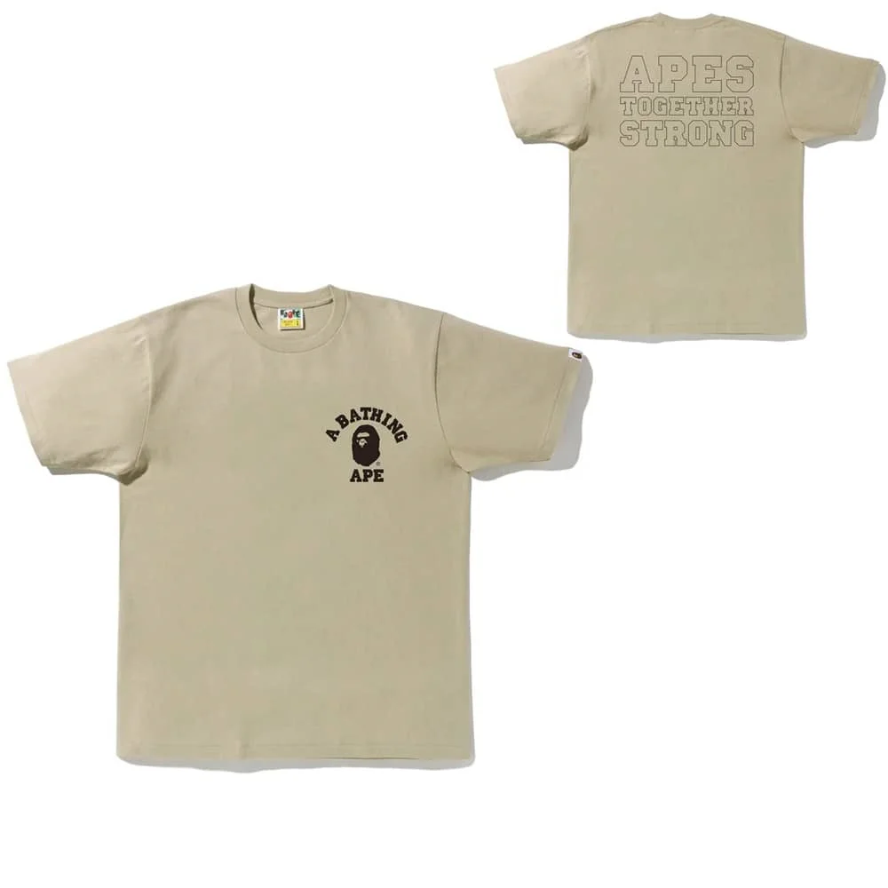 APE Large Ape Print Cotton Youth Fashion T to Shirt Unisex Style 3