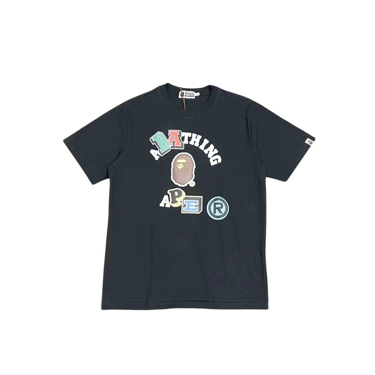 APE Large Ape Print Cotton Youth Fashion T to Shirt Unisex Style 30