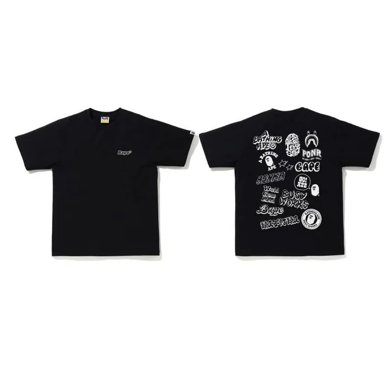 APE Large Ape Print Cotton Youth Fashion T to Shirt Unisex Style 37