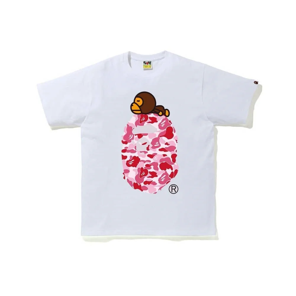 APE Large Ape Print Cotton Youth Fashion T to Shirt Unisex Style 73