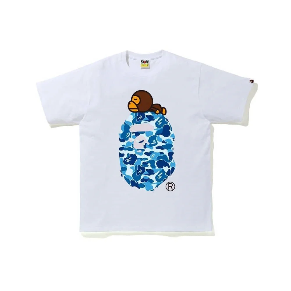 APE Large Ape Print Cotton Youth Fashion T to Shirt Unisex Style 75
