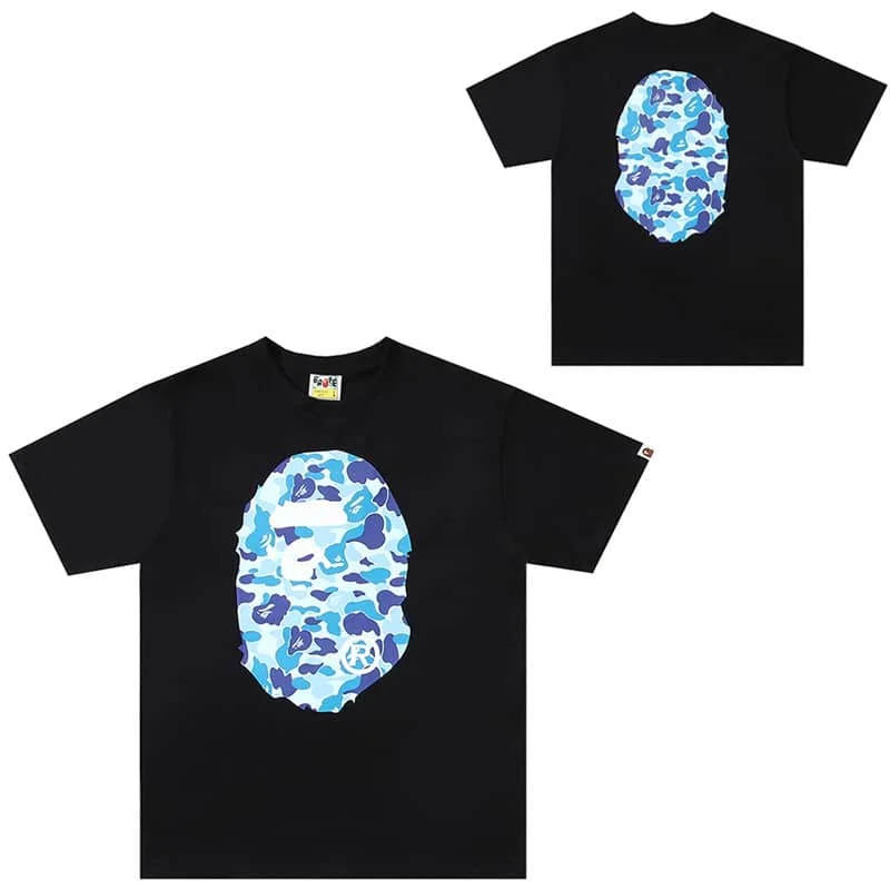 APE Miami International Camo Cotton T to Shirt Unisex Style 53