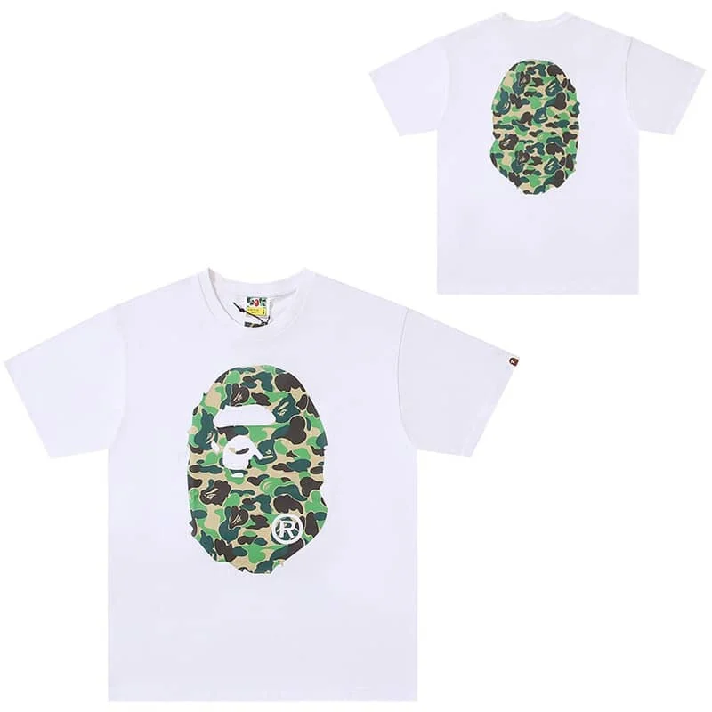APE Miami International Camo Cotton T to Shirt Unisex Style 59