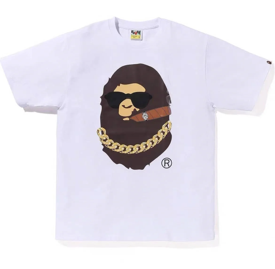 APE Miami International Camo Cotton T to Shirt Unisex Style 8