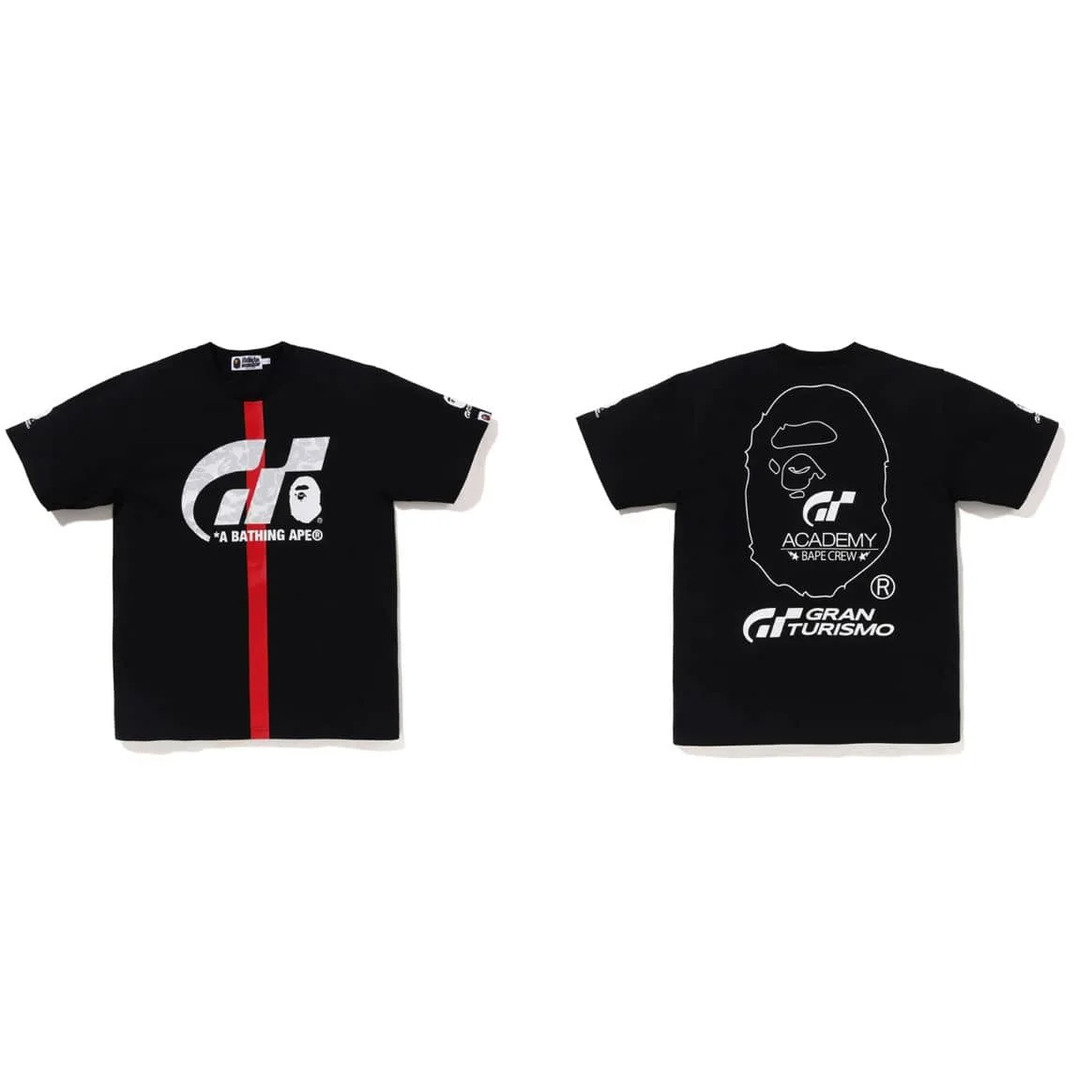 APE x GT Racing Ape Print T to Shirt Unisex Cotton Fashion Casual Style 5