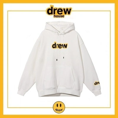 Drew House Cotton Unisex Loose Hoodie Fleece Jacket Style 2