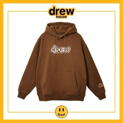 Drew House Hoodie Cotton Fleece Unisex Loose Style 13
