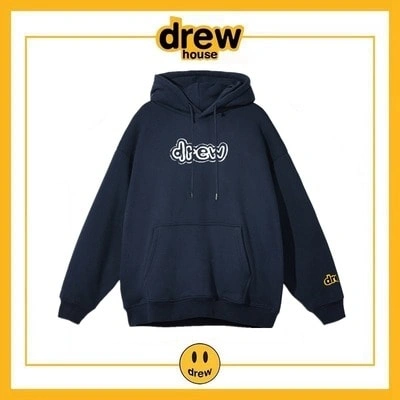 Drew House Hoodie Cotton Fleece Unisex Loose Style 8