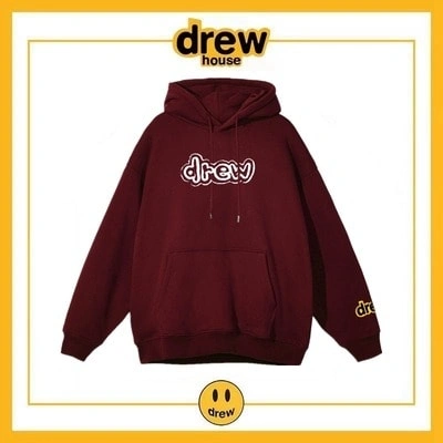Drew House Hoodie Cotton Fleece Unisex Loose Style 9