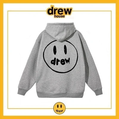 Drew House Hoodie Cotton Fleece Unisex Student Pullover Style 2