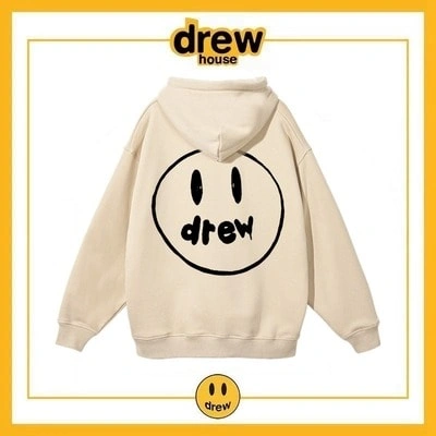 Drew House Hoodie Cotton Fleece Unisex Student Pullover Style 5