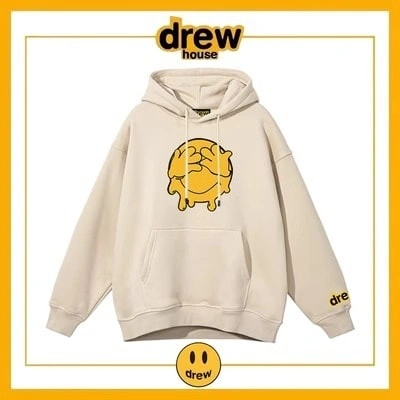 Drew House Hoodie Cotton Loose Unisex Fleece Jacket Style 3