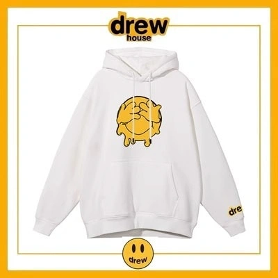 Drew House Hoodie Cotton Loose Unisex Fleece Jacket Style 5