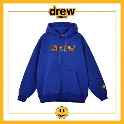 Drew House Hoodie Fleece Cotton Unisex Oversized Pullover Style 10