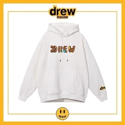 Drew House Hoodie Fleece Cotton Unisex Oversized Pullover Style 3