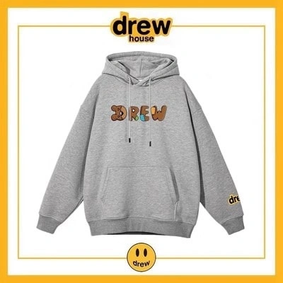 Drew House Hoodie Fleece Cotton Unisex Oversized Pullover Style 6