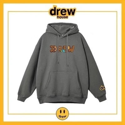 Drew House Hoodie Fleece Cotton Unisex Oversized Pullover Style 7