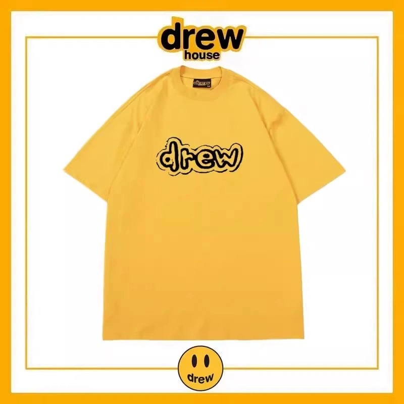 Drew House Letter Short Sleeve T-Shirt Unisex Cotton Style 16