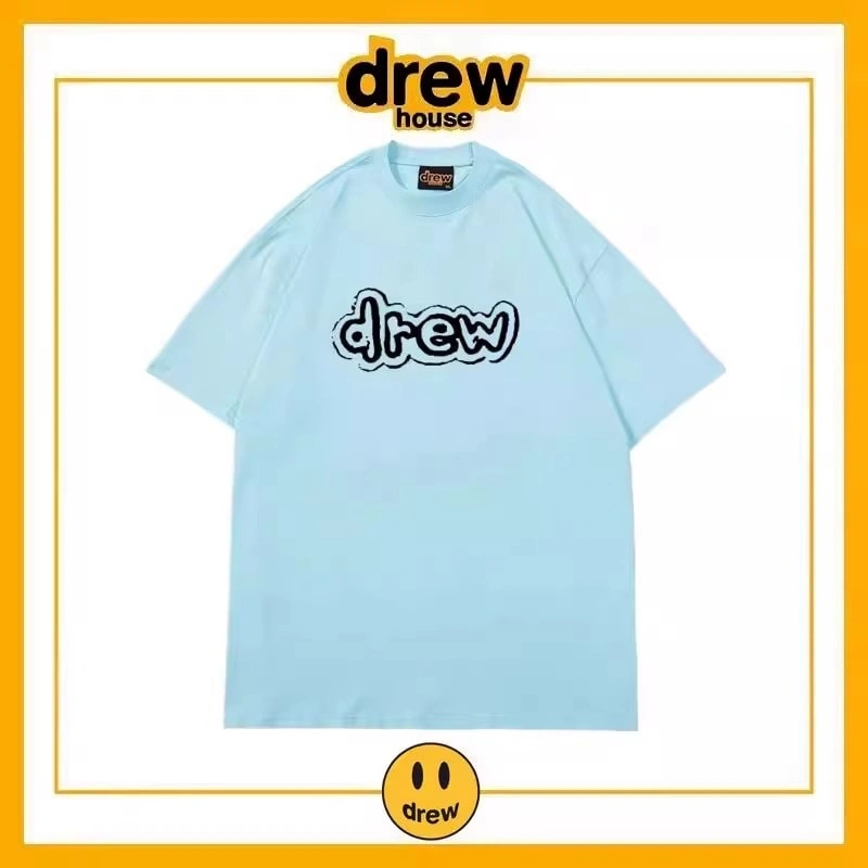 Drew House Letter Short Sleeve T-Shirt Unisex Cotton Style 5
