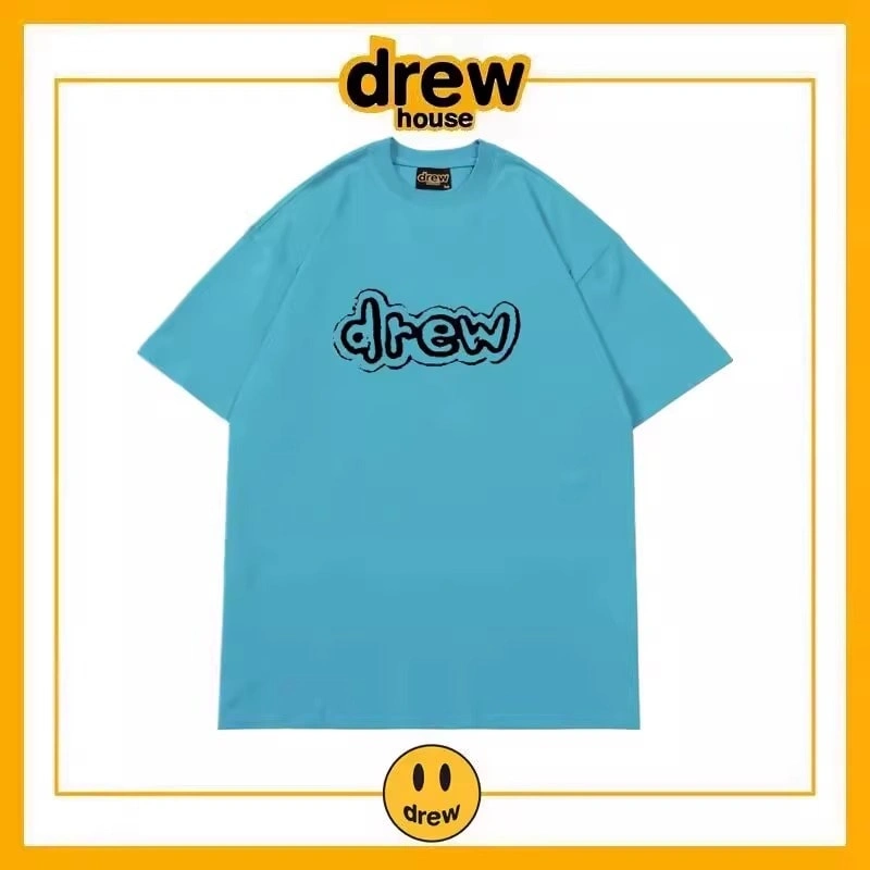 Drew House Letter Short Sleeve T-Shirt Unisex Cotton Style 7