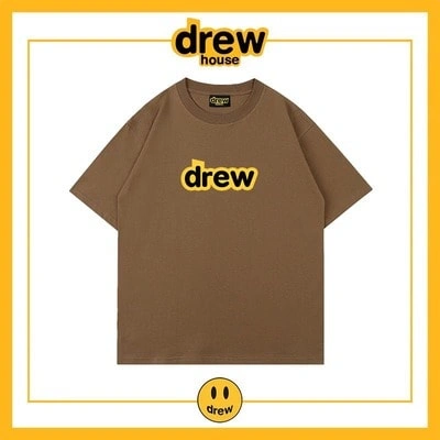 Drew House Shark Short Sleeve T-Shirt Unisex Cotton Base Layer Style 12