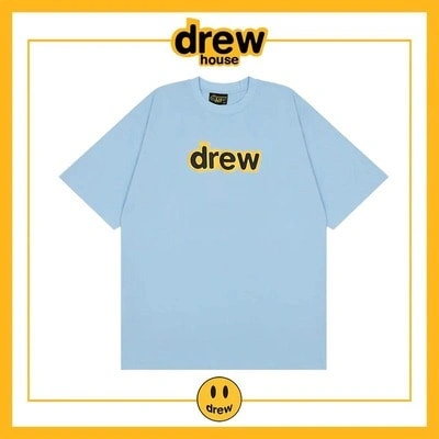 Drew House Shark Short Sleeve T-Shirt Unisex Cotton Base Layer Style 3